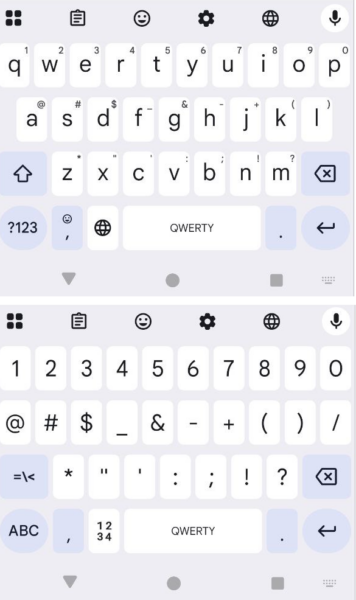 Gboard 螢幕鍵盤樣式